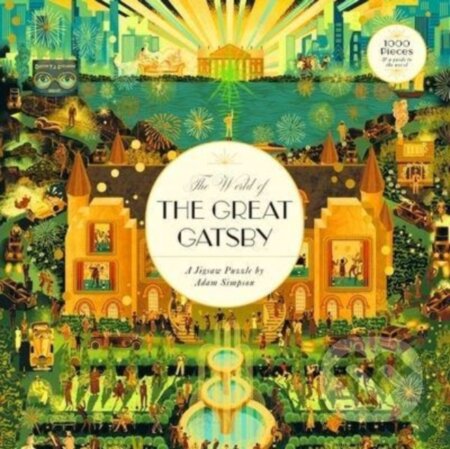 World Of Great Gatsby Jigsaw Puzzle - Kirk Curnutt, Adam Simpson, Laurence King Publishing, 2024