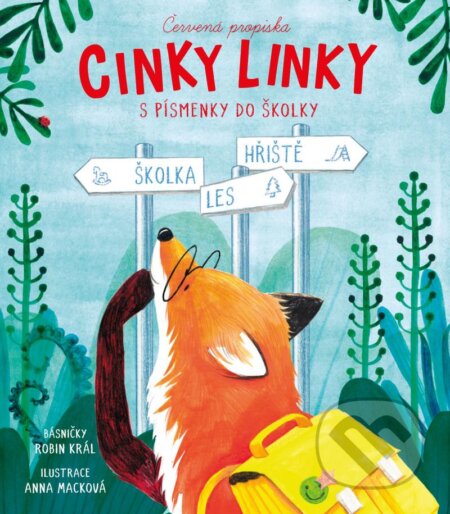 Cinky linky: S písmenky do školky - Červená propiska, Anna Macková (ilustrátor) - kniha z kategorie Naučné knihy