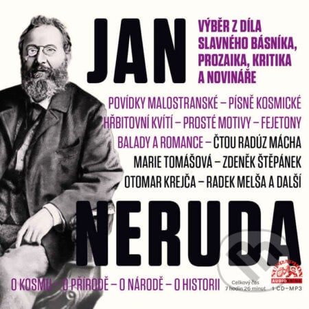 Výběr z díla slavného básníka, prozaika, kritika a novináře - Jan Neruda, Supraphon, 2024