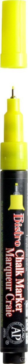 Marvy 485-f5 Křídový popisovač fluo žlutý 1-2 mm, Marvy, 2024