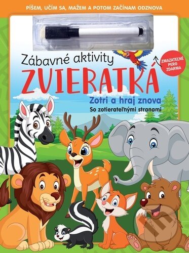 Zábavné aktivity zvieratká - kniha z kategorie Omalovánky