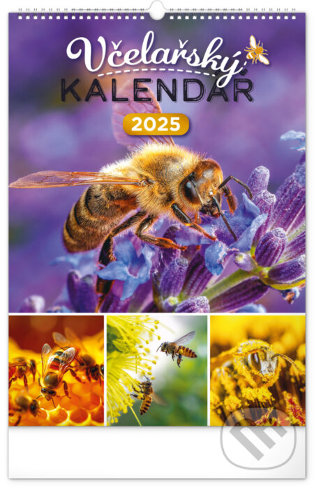NOTIQUE Nástěnný Včelařský kalendář 2025, Notique, 2024