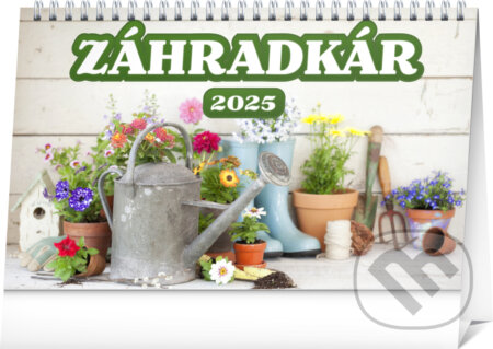 Stolový kalendár Záhradkár 2025, Notique, 2024