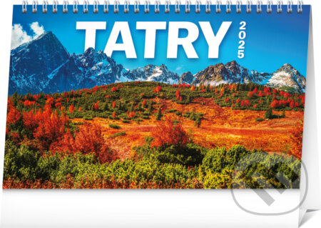 Stolový kalendár Tatry 2025, Notique, 2024