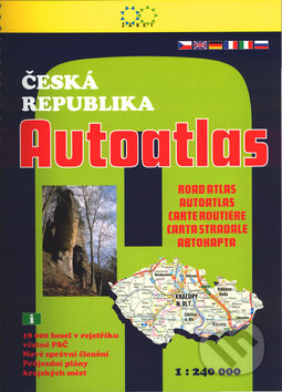 Autoatlas 2000. Česká republika, 1: 240 000, Žaket, 2000