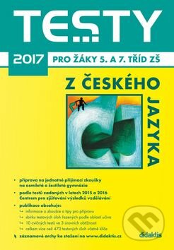 Testy 2017 z českého jazyka, Didaktis CZ, 2016