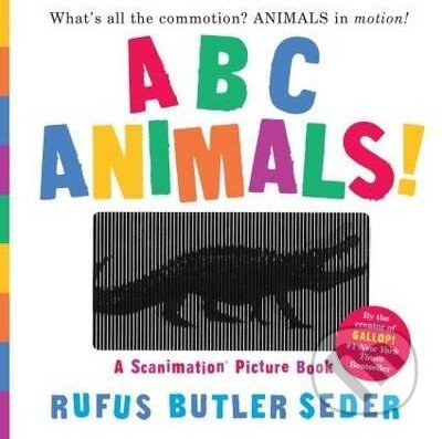 ABC Animals! (A Scanimation Picture Book) - Rufus Butler Seder - kniha z kategorie Naučné knihy