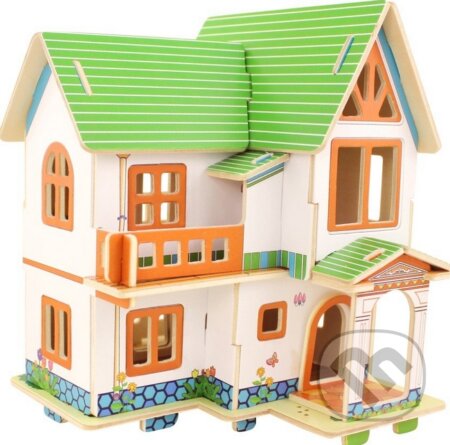 Dom na vidieku (Drevená stavebnica) - hra z kategorie Stavebnice