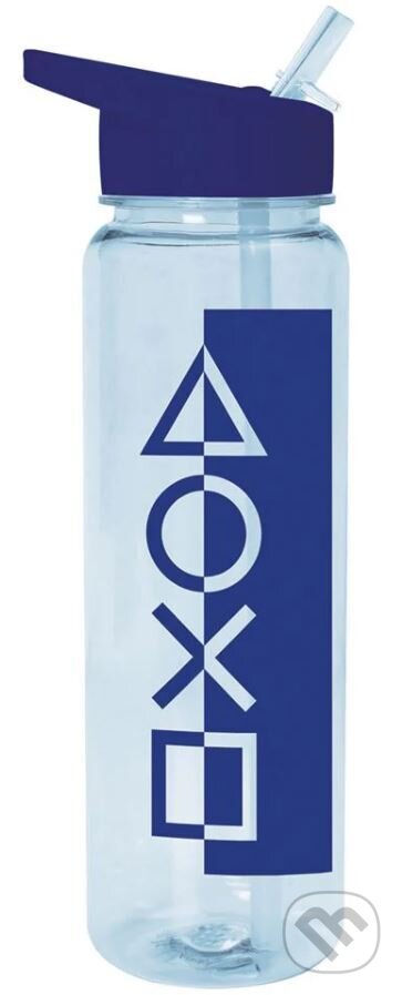 Plastová fľaša na pitie Playstation: Modrý tón, , 2024
