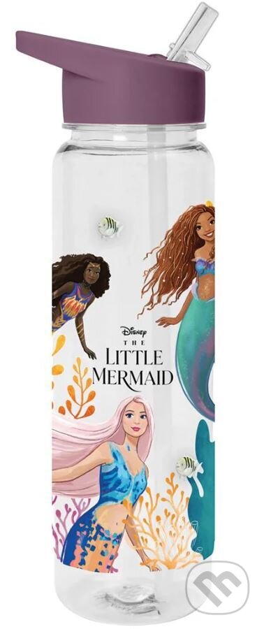 Plastová fľaša na pitie Disney: Malá morská víla, , 2024