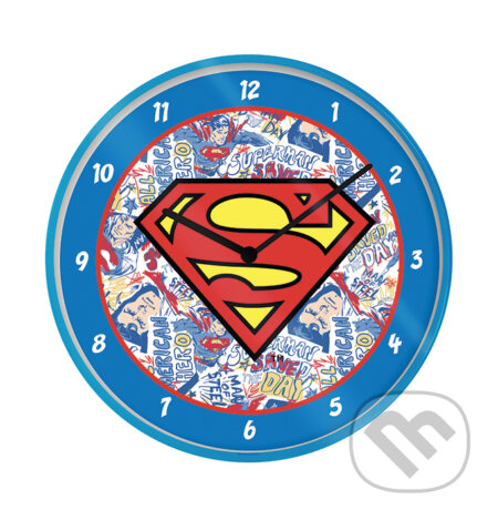 Nástenné hodiny DC Comics - Superman: Logo, , 2020