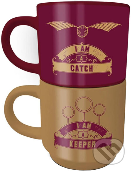 Keramické hrnčeky Harry Potter: Catch & Keeper set 2 ks (Harry Potter). Harry Potter, 2022