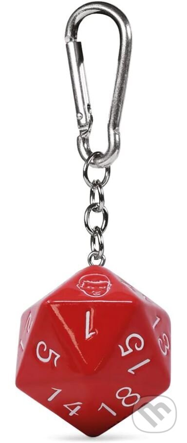 3D kľúčenka Stranger Things D20
