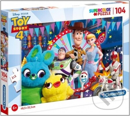 Supercolors Toy Story 4 - puzzle z kategorie 15 - 60 dílků