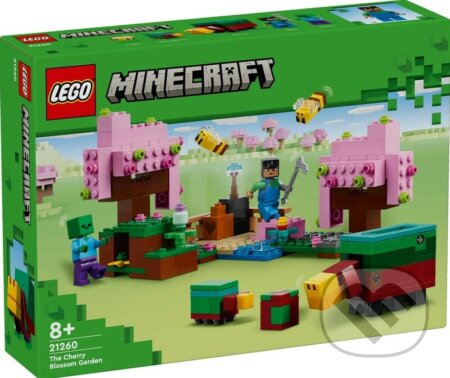 LEGO® Minecraft® 21260 Záhrada s rozkvitnutými čerešňami, LEGO, 2024