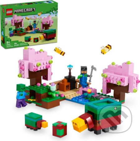 LEGO® Minecraft® 21260 Záhrada s rozkvitnutými čerešňami