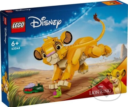 LEGO® Disney™ 43243 Levíča Simba z Levieho kráľa, LEGO, 2024