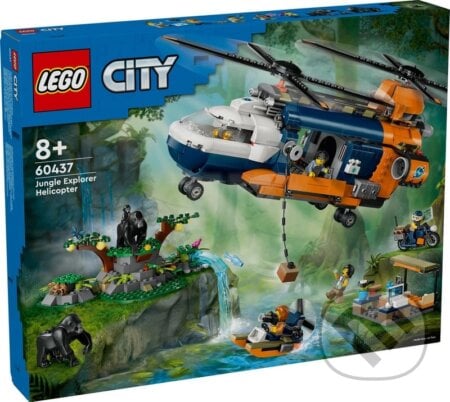 LEGO® City 60437 Helikoptéra na prieskum džungle v základnom tábore, LEGO, 2024
