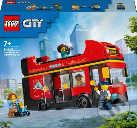 LEGO® City 60407 Červený dvojposchodový vyhliadkový autobus, LEGO, 2024