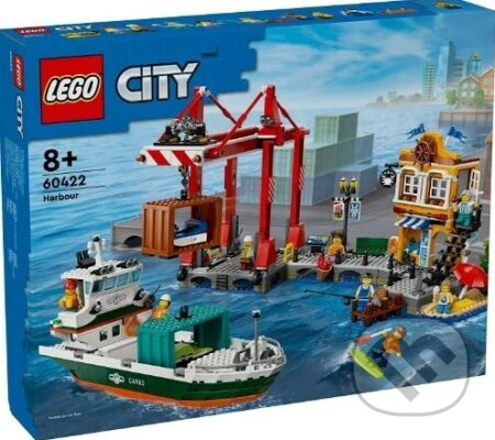 LEGO® City 60422 Prístav s nákladnou loďou, LEGO, 2024