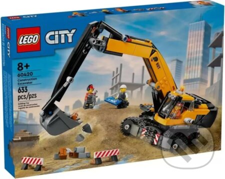 LEGO® City 40420 Žltý bager, LEGO, 2024
