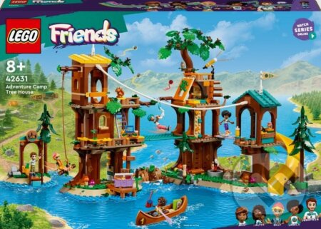 LEGO® Friends 42631 Dobrodružný tábor – dom na strome, LEGO, 2024