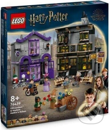 LEGO® Harry Potter™ 76439 Ollivanderov obchod a Obchod madam Malkinovej, LEGO, 2024
