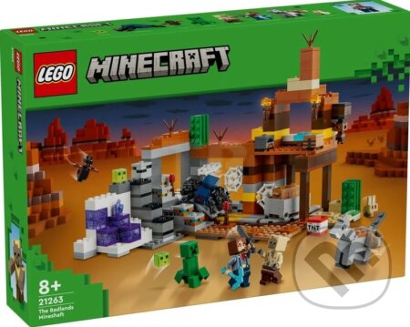 LEGO® Minecraft® 21263 Banská šachta v pustatine, LEGO, 2024