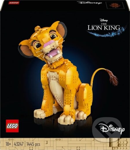 LEGO® Disney 43247 Mladý Simba z Levieho kráľa, LEGO, 2024