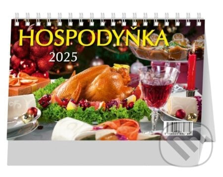 Stolní kalendář Hospodyňka 2025 (řádky)