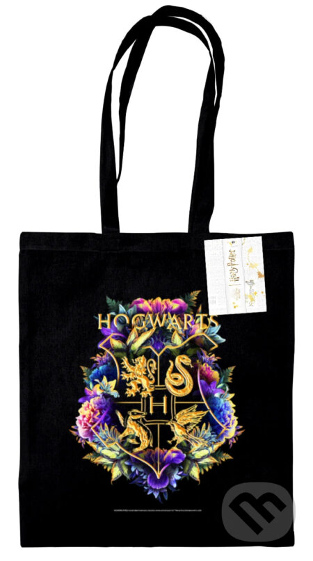 Shopping taška na rameno Harry Potter: Farebný Bradavický erb, Harry Potter, 2024