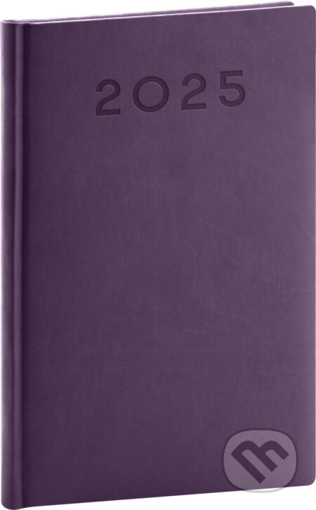 NOTIQUE Týždenný diár Aprint Neo 2025 - fialový, Notique, 2024