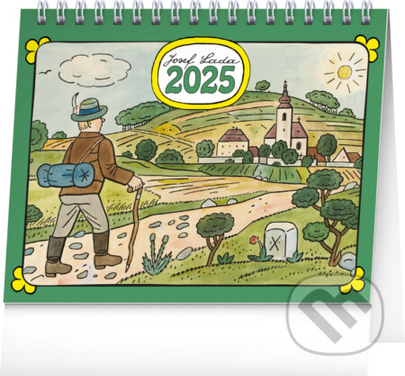 NOTIQUE Stolní kalendář Josef Lada 2025 - Josef Lada (ilustrátor), Notique, 2024