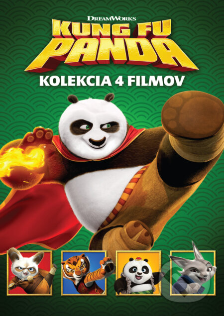 Kung Fu Panda kolekcia 1-4 (SK), Magicbox, 2024