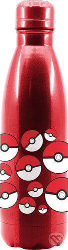 Fľaša nerezová - Pokémon Pokeball, Merch, 2024