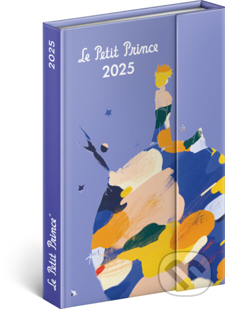 NOTIQUE Týždenný magnetický diár Le Petit Prince (Malý princ) 2025, Notique, 2024
