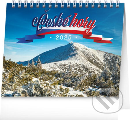 NOTIQUE Stolní kalendář České hory 2025, Notique, 2024