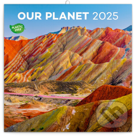 NOTIQUE Nástenný poznámkový kalendár Our planet (Naša planéta) 2025, Notique, 2024