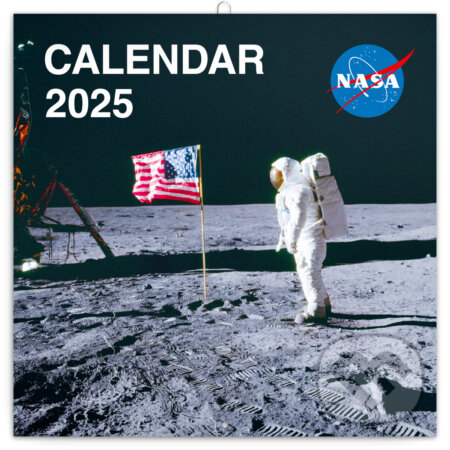 NOTIQUE Poznámkový kalendár NASA 2025, Notique, 2024