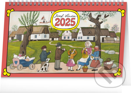 NOTIQUE Stolní kalendář Josef Lada 2025 - Josef Lada (ilustrátor), Notique, 2024