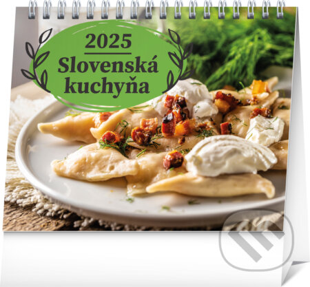 NOTIQUE Stolový kalendár Slovenská kuchyňa 2025, Notique, 2024