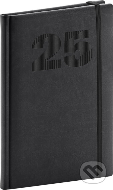 NOTIQUE Týždenný diár Vivella Top 2025 (čierny) (Notique). Notique, 2024
