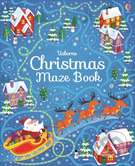 Christmas Maze Book - Sam Smith, Usborne, 2016