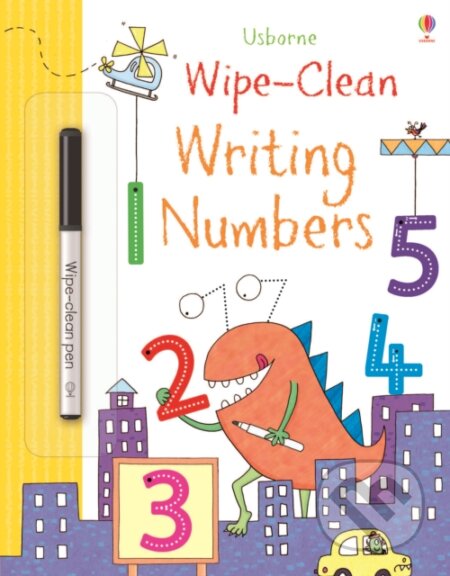 Wipe-clean Writing Numbers - Jessica Greenwell, Kimberley Scott (ilustrátor), Usborne, 2016