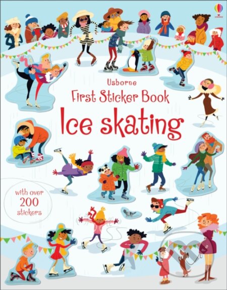 First Sticker Book Ice Skating - Jessica Greenwell, Sean Longcroft (ilustrátor), Usborne, 2016