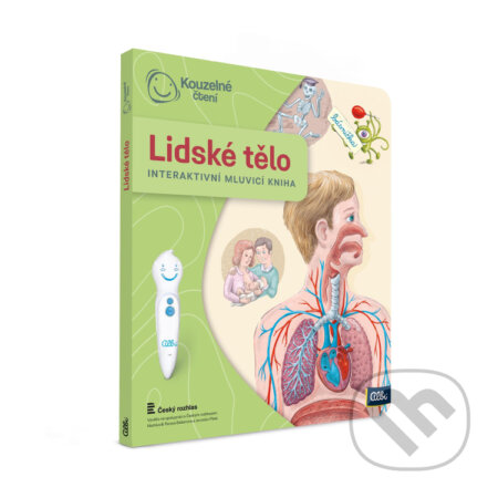 Kouzelné čtení: Kniha Lidské tělo - hra z kategorie Vzdělávací hry