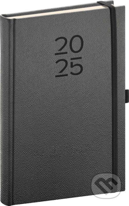 NOTIQUE Denný diár Vellum 2025 - čierny (Notique). Notique, 2024