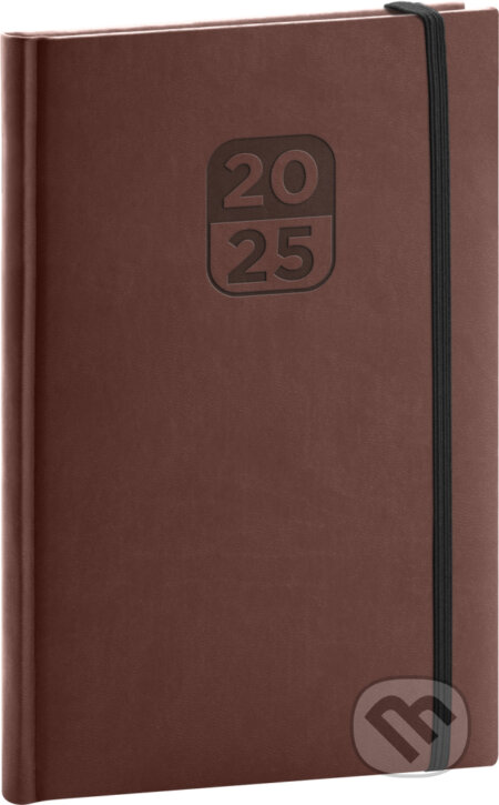 NOTIQUE Týždenný diár Aprint Top 2025 (hnedý) (Notique). Notique, 2024
