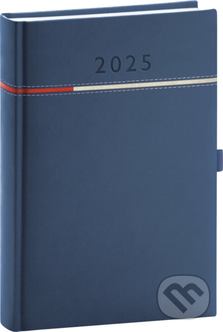 NOTIQUE Denný diár Tomy 2025 - modro-červený, Notique, 2024