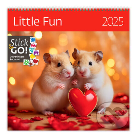 Little Fun 2025 - nástěnný kalendář, Helma, 2024